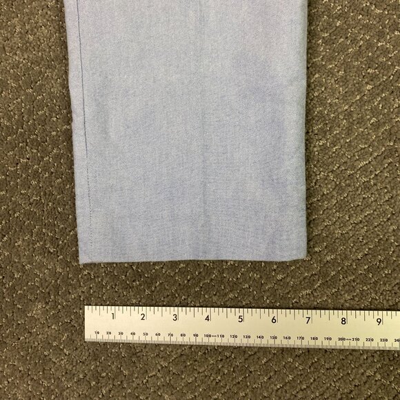J. CREW Ludlow Slim Pants Men's 34 x 34 Fits 34.5 x 32.5 Light Blue Cotton - Picture 12 of 14